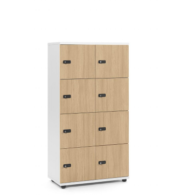 Schließfachschrank OFFICE-LINE mit 8 Fächern