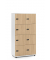 Schließfachschrank OFFICE-LINE mit 8 Fächern