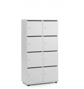 Schließfachschrank OFFICE-LINE mit 8 Fächern