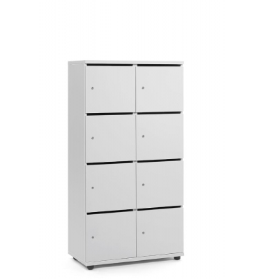 Schließfachschrank OFFICE-LINE mit 8 Fächern