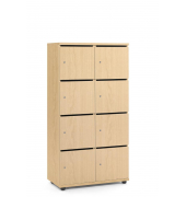 Schließfachschrank OFFICE-LINE mit 8 Fächern