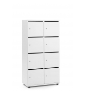 Schließfachschrank OFFICE-LINE mit 8 Fächern