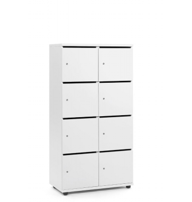 Schließfachschrank OFFICE-LINE mit 8 Fächern