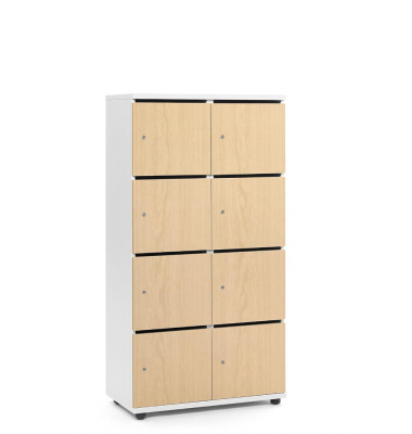Schließfachschrank OFFICE-LINE mit 8 Fächern