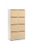 Schließfachschrank OFFICE-LINE mit 8 Fächern