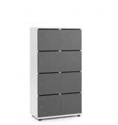Schließfachschrank OFFICE-LINE mit 8 Fächern