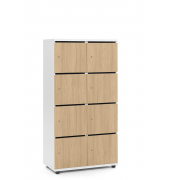 Schließfachschrank OFFICE-LINE mit 8 Fächern