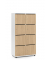 Schließfachschrank OFFICE-LINE mit 8 Fächern