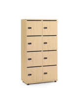 Schließfachschrank OFFICE-LINE mit 8 Fächern