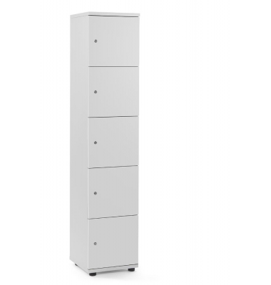 Schließfachschrank OFFICE-LINE mit 5 Fächern
