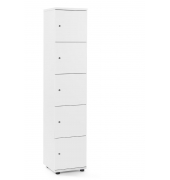 Schließfachschrank OFFICE-LINE mit 5 Fächern