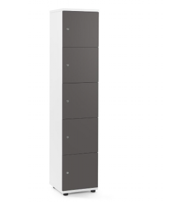 Schließfachschrank OFFICE-LINE mit 5 Fächern