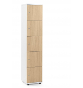 Schließfachschrank OFFICE-LINE mit 5 Fächern