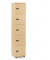 Schließfachschrank OFFICE-LINE mit 5 Fächern