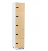 Schließfachschrank OFFICE-LINE mit 5 Fächern