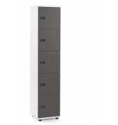 Schließfachschrank OFFICE-LINE mit 5 Fächern