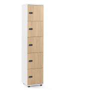 Schließfachschrank OFFICE-LINE mit 5 Fächern