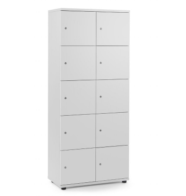 Schließfachschrank OFFICE-LINE mit 10 Fächern Schließfachschrank OFFICE-LINE mit 10 Fächern