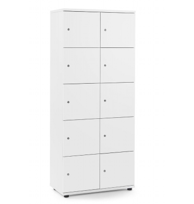Schließfachschrank OFFICE-LINE mit 10 Fächern