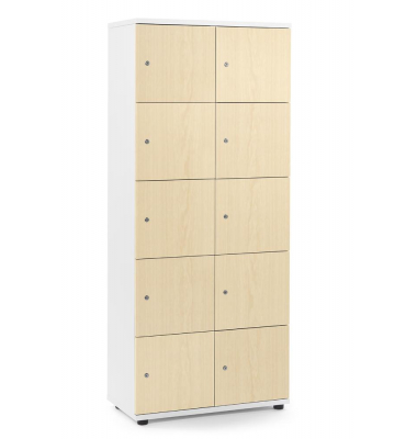 Schließfachschrank OFFICE-LINE mit 10 Fächern