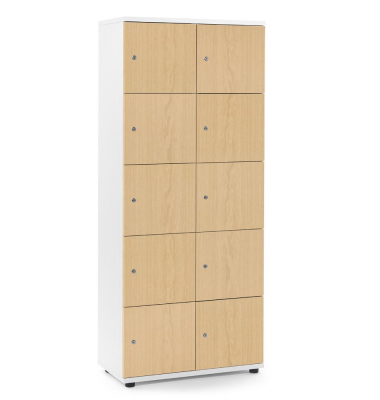 Schließfachschrank OFFICE-LINE mit 10 Fächern