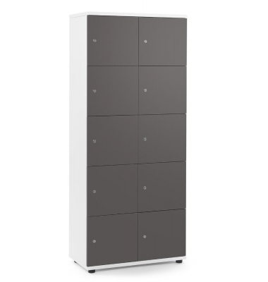 Schließfachschrank OFFICE-LINE mit 10 Fächern