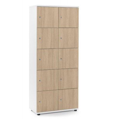 Schließfachschrank OFFICE-LINE mit 10 Fächern