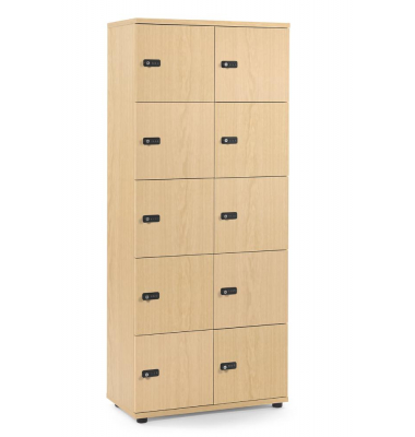 Schließfachschrank OFFICE-LINE mit 10 Fächern