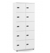 Schließfachschrank OFFICE-LINE mit 10 Fächern