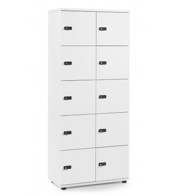 Schließfachschrank OFFICE-LINE mit 10 Fächern