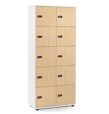 Schließfachschrank OFFICE-LINE mit 10 Fächern