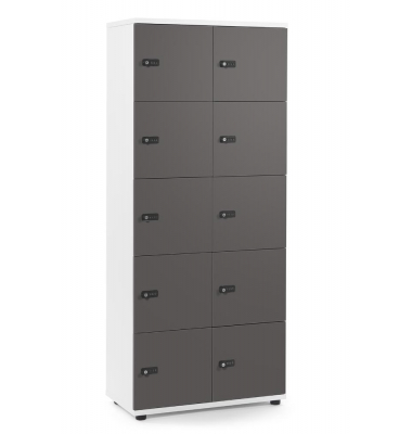 Schließfachschrank OFFICE-LINE mit 10 Fächern