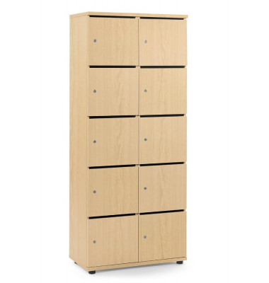 Schließfachschrank OFFICE-LINE mit 10 Fächern