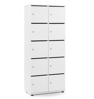 Schließfachschrank OFFICE-LINE mit 10 Fächern