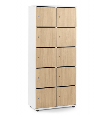 Schließfachschrank OFFICE-LINE mit 10 Fächern