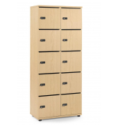 Schließfachschrank OFFICE-LINE mit 10 Fächern