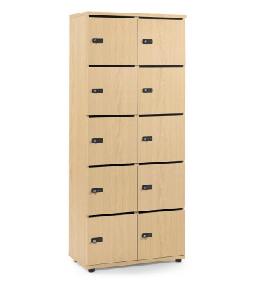 Schließfachschrank OFFICE-LINE mit 10 Fächern
