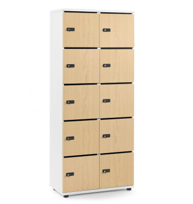 Schließfachschrank OFFICE-LINE mit 10 Fächern