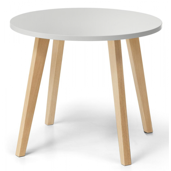 4251797800878 - Beistelltisch 63cm (H) 63x80cm (HxB) (BxT) rund grau   eiche 4251797800878 Deskin