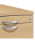 Rollcontainer 290492, buche, 3 Schubladen, Holz, abschlie&szlig;bar