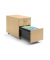 Rollcontainer 290492, buche, 3 Schubladen, Holz, abschlie&szlig;bar