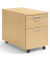 Rollcontainer 290677, buche, 3 Schubladen, Holz, abschlie&szlig;bar