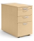 Standcontainer 290694, buche, 3 Schubladen, Holz, abschlie&szlig;bar