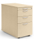 Standcontainer 290695, ahorn, 3 Schubladen, Holz, abschlie&szlig;bar