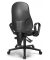 B&uuml;rostuhl COMFORT P, anthrazit / schwarz, mit Armlehnen, bis 110kg, ohne Kopfst&uuml;tze