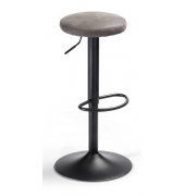 Barhocker NERO - pflegfeleichter Microfaser-Bezug