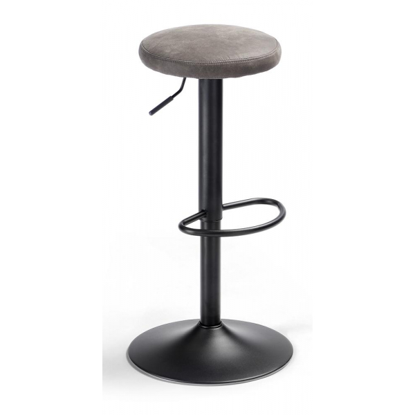 2 Stück Deskin Barhocker NERO - pflegfeleichter Microfaser-Bezug 4255704307467 Deskin