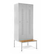 Garderobenspinde SYSTEM SP1 mit Sitzbank