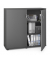 Aktenschrank MULTI M pro 332863, abschlie&szlig;bar, 2x3 OH, anthrazit, 120x114x42cm (BxHxT)