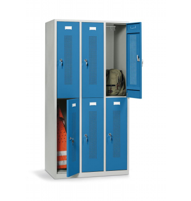 Doppelstöckiger Spind SYSTEM SP1 ohne Unterbau